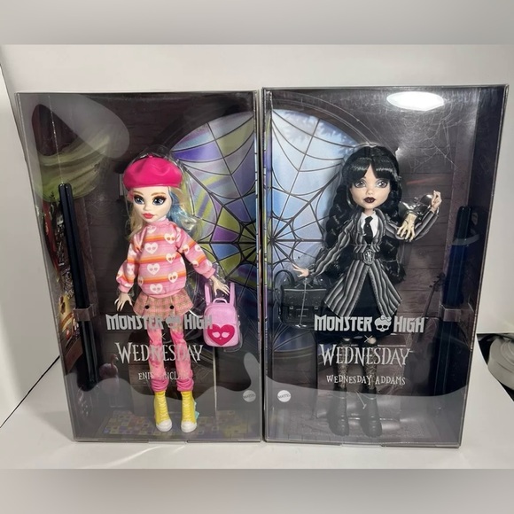 monster high Other - Monster High Wednesday and Enid dolls brand new 2024 HTF RARE